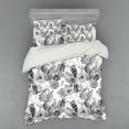 thumbnail image 1 of Ambesonne Cactus Bedding Set 4 Pcs, Boho Style Botanical, Queen, Grey White, 1 of 2
