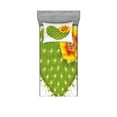 thumbnail image 1 of Ambesonne Cactus Fitted Sheet & Pillow Sham Set, Thorny Opuntia Heart, Twin, Green Yellow Orange, 1 of 2