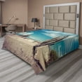 thumbnail image 1 of Ambesonne Cactus Flat Sheet, Sunny Hot Desert Plant, King Size, Multicolor, 1 of 1