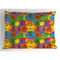 thumbnail image 1 of Ambesonne Cactus Pillow Sham, House Plants with Thorn, 26" X 20", Multicolor, 1 of 2