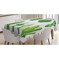 thumbnail image 1 of Ambesonne Cactus Tablecloth Rectangular Table Cover, Hot Mexican Desert, 52"x70", Green, 1 of 3