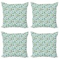 thumbnail image 1 of Ambesonne Cactus Throw Pillow Cover 4 Pack, Exotic Succulents Set, 16", Multicolor, 1 of 7