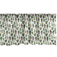 thumbnail image 1 of Ambesonne Cactus Window Valance, Succulent Doodle Pots, 54" X 12", Multicolor, 1 of 5