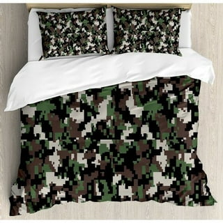 BAPE Camo Shark 3-Piece Bedding Set 102x90 Duvet Cover & 2 Pillow Shams  Set Soft Bed Sheets 