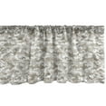 thumbnail image 1 of Ambesonne Camo Window Valance, Neutral Tones Abstract, 54" X 18", Dark Tan Dust Coconut, 1 of 3