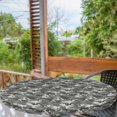 thumbnail image 1 of Ambesonne Camouflage Fitted Round Tablecloth, Grey Color Shades, 45"- 56" Diameter, Grey Coconut, 1 of 5