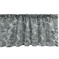 thumbnail image 1 of Ambesonne Camouflage Window Valance, Neutral Pixel Camo Art, 42" x 12", Blue Grey White, 1 of 3