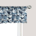 thumbnail image 1 of Ambesonne Camouflage Window Valance, Soft Colors Design, 54" X 12", Slate Blue Indigo Grey, 1 of 3