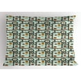 thumbnail image 1 of Ambesonne Car Race Track Pillow Sham, Roads Planes, 26" X 20", Multicolor, 1 of 2