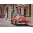 thumbnail image 1 of Ambesonne Cars Jigsaw Puzzle Durable Cardboard, Classical American Havana, 1000 pcs, Orange Sand Brown, 1 of 1