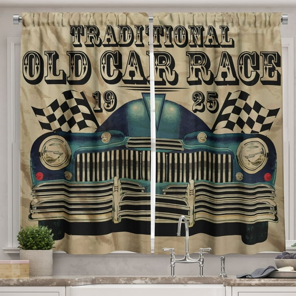 Race Car Curtains