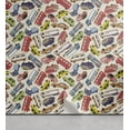 thumbnail image 1 of Ambesonne Cars Peel & Stick Wallpaper for Home, Lorry Cargo Taxi Fun Print, 13"x36", Multicolor, 1 of 6