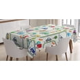 thumbnail image 1 of Ambesonne Cars Tablecloth Rectangular Table Cover, on Traffic, 60"x84", Multicolor, 1 of 4