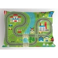 thumbnail image 1 of Ambesonne Cartoon Activity Pillow Sham, Country Town, 36" X 20", Multicolor, 1 of 2