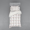 thumbnail image 1 of Ambesonne Cartoon Bedding Set 3 Pcs, Exploring Outer Space, Twin XL, Pale Blue Black, 1 of 3