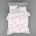 thumbnail image 1 of Ambesonne Cartoon Bedding Set 4 Pcs, Bats, Queen, Pale Pink Pale Blue, 1 of 2