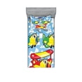 thumbnail image 1 of Ambesonne Cartoon Fitted Sheet & Pillow Sham Set, Airplanes Sky, Twinxl, Multicolor, 1 of 2