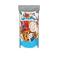thumbnail image 1 of Ambesonne Cartoon Fitted Sheet & Pillow Sham Set, Fantasy World Cards Clocks, Twin, Multicolor, 1 of 3
