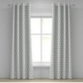 thumbnail image 1 of Ambesonne Cartoon Grommet Curtain, Sleeping Colorful Cat, 50" x 120", Pale Yellow Pale Blue, 1 of 6
