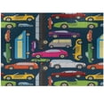 thumbnail image 1 of Ambesonne Cartoon Jigsaw Puzzle Durable Cardboard, Colorful Sport Cars, 1000 pcs, Multicolor, 1 of 1