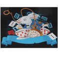 thumbnail image 1 of Ambesonne Cartoon Jigsaw Puzzle Durable Cardboard, Wonderland Tale, 1000 pcs, Multicolor, 1 of 5