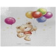 thumbnail image 1 of Ambesonne Cartoon Jigsaw Puzzle, Teddy Bear with Baloon, Heirloom-Quality Fun Activity for Family Durable Cardboard, 1000 pcs, Multicolor, 1 of 6