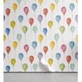 thumbnail image 1 of Ambesonne Cartoon Peel & Stick Wallpaper for Home, Colorful Festive Balloons, 13"x36", Multicolor, 1 of 6