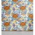 thumbnail image 1 of Ambesonne Cartoon Peel & Stick Wallpaper for Home, Tigers and Leafy Branches, 13"x100", Dark Orange Multicolor, 1 of 6