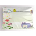 thumbnail image 1 of Ambesonne Cartoon Pillow Sham, Bird Cat Flowers, 26" X 20", Multicolor, 1 of 2