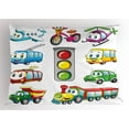 thumbnail image 1 of Ambesonne Cartoon Pillow Sham, Cheerful Transportation, 26" X 20", Multicolor, 1 of 2