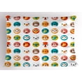 thumbnail image 1 of Ambesonne Cartoon Pillow Sham, Various Animals, 26" X 20", Multicolor, 1 of 2