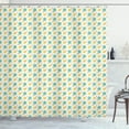 thumbnail image 1 of Ambesonne Cartoon Shower Curtain, Stars and Clouds, 69"Wx75"L, Multicolor, 1 of 5