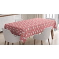 thumbnail image 1 of Ambesonne Cartoon Tablecloth Rectangular Table Cover, Stars with Dots Clouds, 52"x70", Multicolor, 1 of 4
