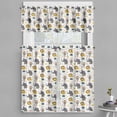 thumbnail image 1 of Ambesonne Cartoon Valance & Curtain, Circus Animals Jumping Art, 55"x30", Multicolor, 1 of 6