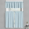 thumbnail image 1 of Ambesonne Cartoon Valance & Curtain, Counting Sheep Pattern Art, 55"x36", Pale Blue White, 1 of 6