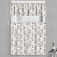 thumbnail image 1 of Ambesonne Cartoon Valance & Curtain, Hot Air Balloons Art, 55"x24", Pale Grey Champagne, 1 of 7