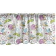 thumbnail image 1 of Ambesonne Cartoon Window Valance, Caterpillar Bees Flowers, 54" X 12", Multicolor, 1 of 3