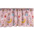 thumbnail image 1 of Ambesonne Cartoon Window Valance, Fairies Music Cheerful Art, 54" X 18", Earth Yellow and Pale Pink, 1 of 5