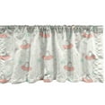thumbnail image 1 of Ambesonne Cartoon Window Valance, Pastel Space Cats and Stars, 54" X 12", Eggshell Multicolor, 1 of 2