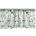 thumbnail image 1 of Ambesonne Cartoon Window Valance, Traffic Cars Beep Driving, 42" x 12", Dark Grey and Pale Green, 1 of 3