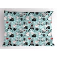 thumbnail image 1 of Ambesonne Cat Pillow Sham, Kitties Love Daydreaming, 26" X 20", Multicolor, 1 of 2
