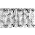 thumbnail image 1 of Ambesonne Cat Window Valance, Cartoon Kittens with Glasses, 42" x 12", Black White, 1 of 3