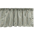thumbnail image 1 of Ambesonne Cattail Valance Pack of 2, Fall Autumn Bulrush Grass, 54"X18", Pale Khaki and Sage Green, 1 of 1