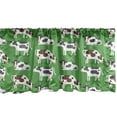 thumbnail image 1 of Ambesonne Cattle Window Valance, Graphic Sitting Cows, 54" X 18", Multicolor, 1 of 3