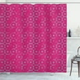 thumbnail image 1 of Ambesonne Celestial Shower Curtain, Starry Night Sky Print, 69"Wx70"L, Magenta Seafoam, 1 of 4