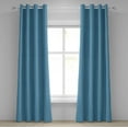 thumbnail image 1 of Ambesonne Checkered Grommet Curtain, Picnic Tile in Blue, 50" x 108", Blue Pale Blue, 1 of 6
