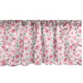 thumbnail image 1 of Ambesonne Cherry Blossom Window Valance, Mingled Blossom, 42" x 12", Pink Rose and Green, 1 of 3