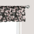 thumbnail image 1 of Ambesonne Cherry Blossom Window Valance, Natural Rustic, 54" X 12", Dark Brown Blush White, 1 of 3