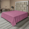 thumbnail image 1 of Ambesonne Chevron Flat Sheet, Zig Zag Ikat Style, California King, Multicolor, 1 of 1