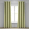 thumbnail image 1 of Ambesonne Chevron Grommet Curtain, Tribal, 50" x 84", Yellow Pale Grey, 1 of 6